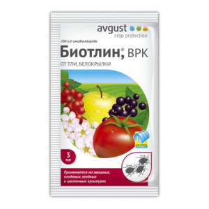 Саженцы Биотлин 3мл (от тли и др.сосущих вредителей)  Авгу..